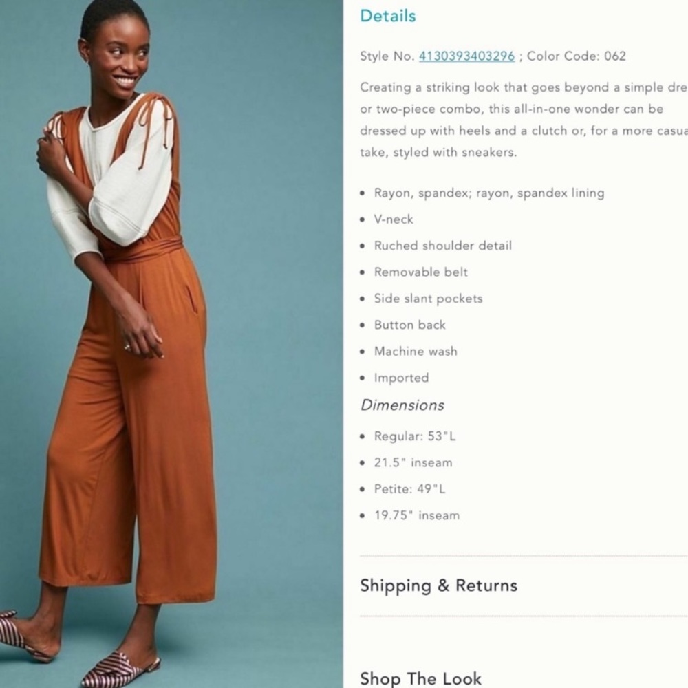 Alisande Jumpsuit size Extra large - Picture 3 of 3